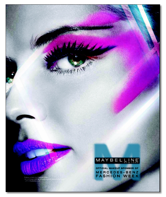 Maybelline New York - official  makeup sponsor of fashion week