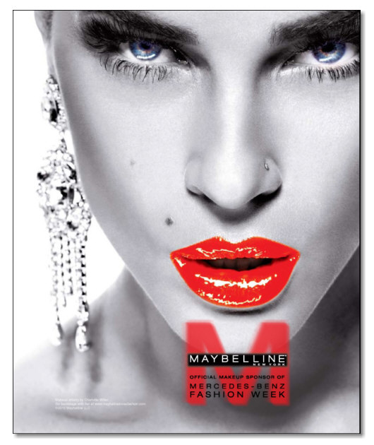 Maybelline New York - official  makeup sponsor of fashion week