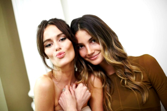 Nicole Trunfio & Lily Aldridge