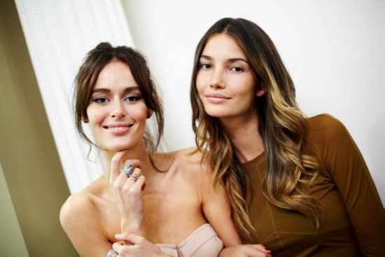 Nicole Trunfio & Lily Aldridge