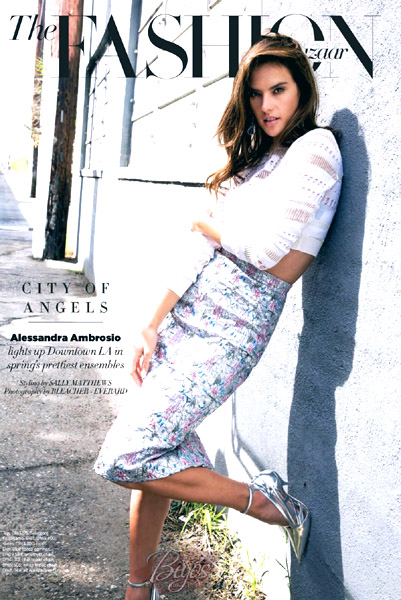 Alessandra for Harper's