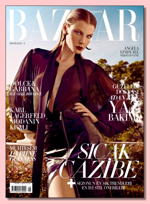 Angela Lindvall for Vogue TR