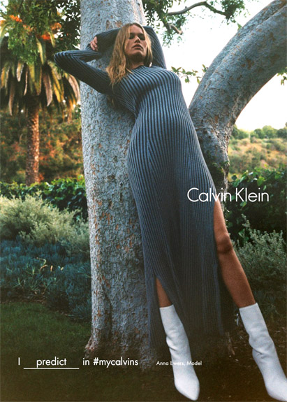 Anna Ewers     - Calvin Klein