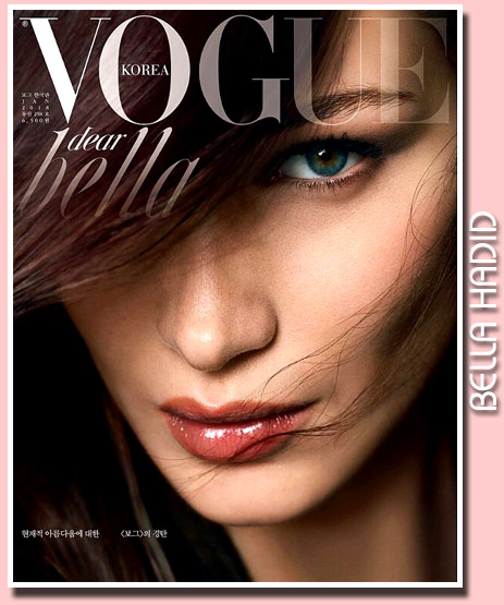 Bella Hadid   -   Vogue Korea
