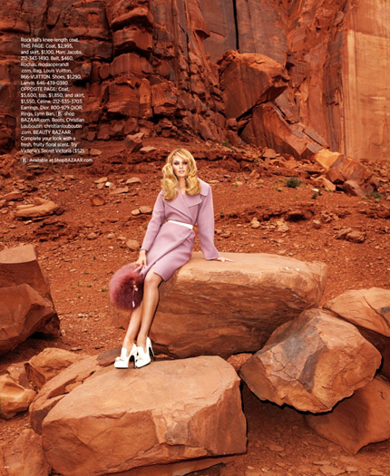 Candice Swanpoel for Harper's Bazaar