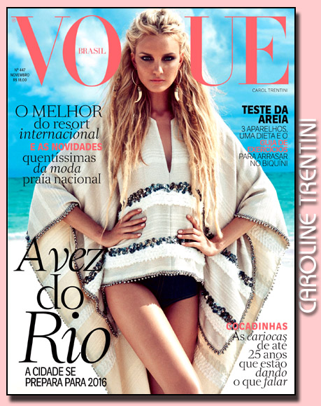 Caroline Trentini   -   Vogue Brazil