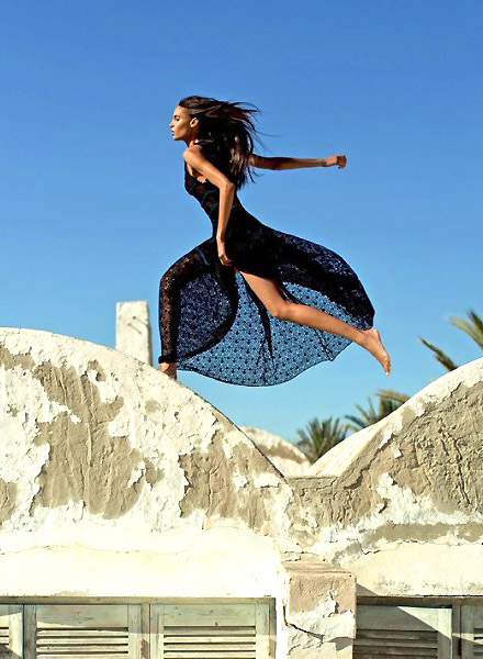 Cindy Bruna   -   Vogue Arabia