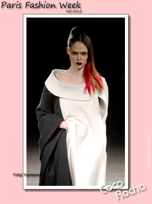 Coco Rocha for Yohji Yamamoto