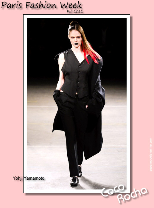 Coco Rocha for Yohji Yamamoto