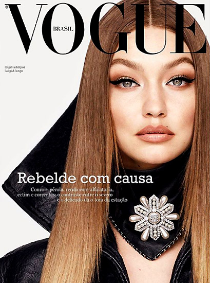 Ggi Hadid   -   Vogue Brazil