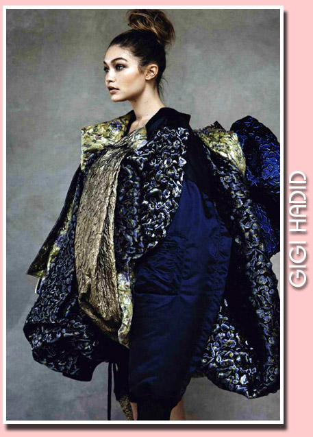 Gigi Hadid   -   Vogue Italia