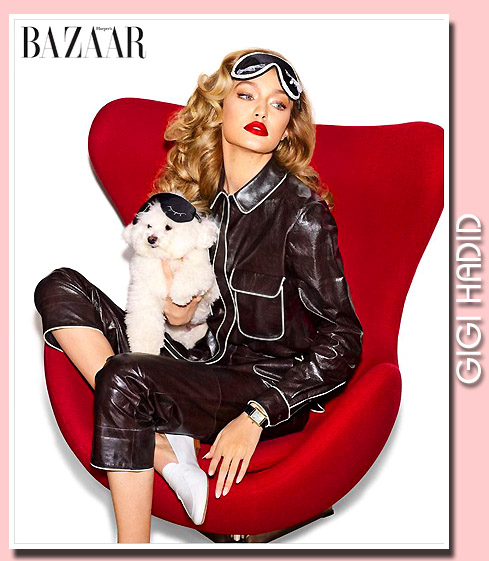 Gigi Hadid   -    Harper's bazaar