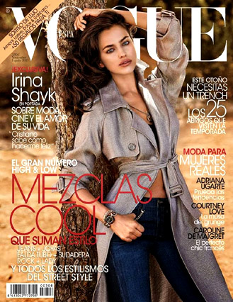 Irina for Vogue es
