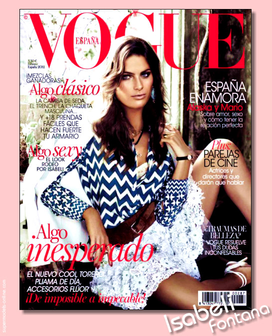 Isabeli Fontana for VOGUE es