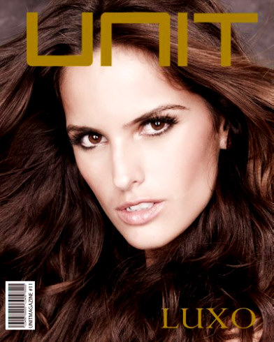 Supermodel Izabel Goulart for Unit magazine spring 2011 cover