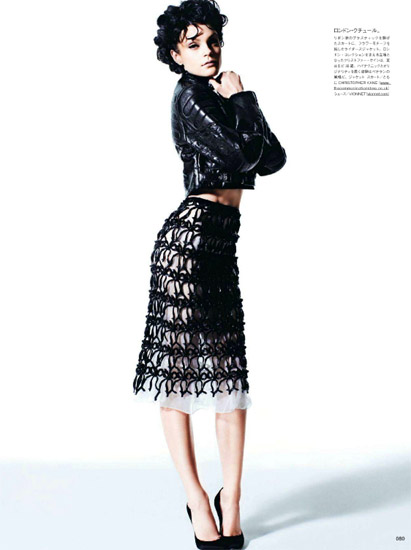 Jessica Stam for Vogue Japan