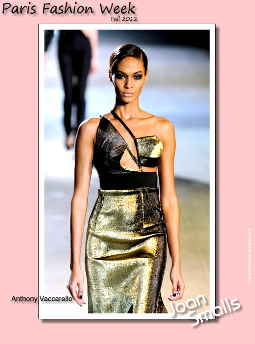 Joan Smalls for Anthony Vaccarello