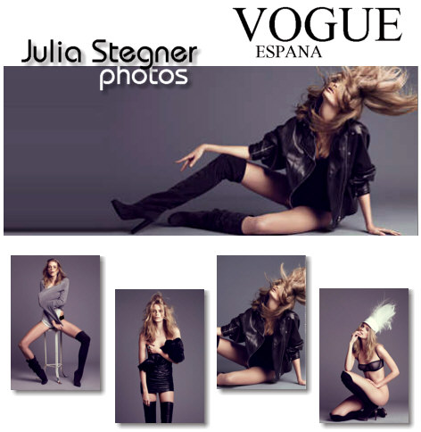 Julia Stegner Spanish Vogue photos