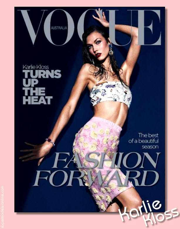 Karlie Kloss covers Vogue Australia