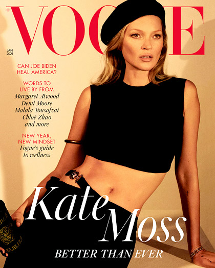 Kate Moss   -   Vogue UK