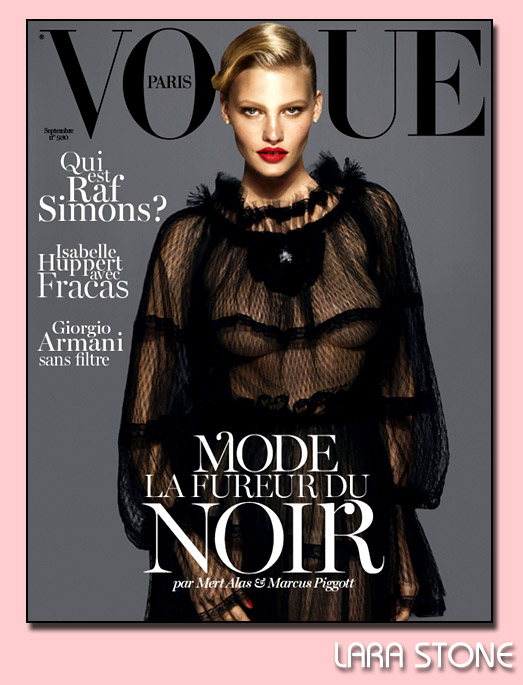 Lara Stone for Vogue Korea