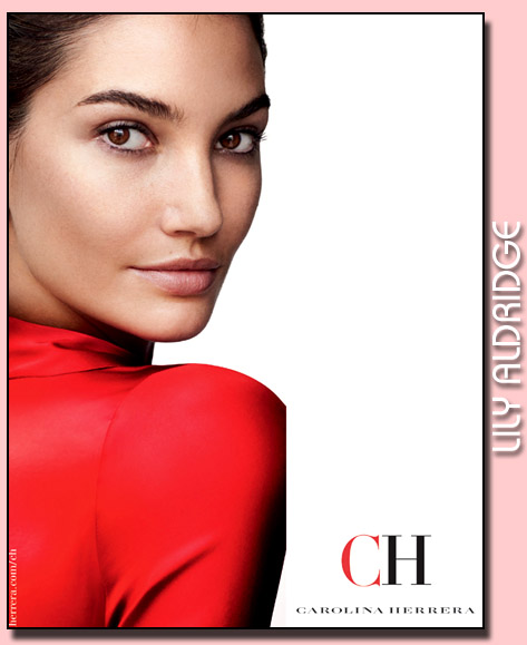 Lily Aldridge    -     Carolina Herrera CH