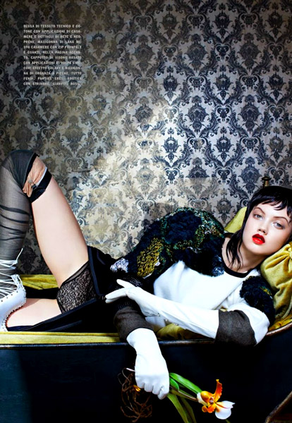 Lindsey Wixson  -  Vogue Italia