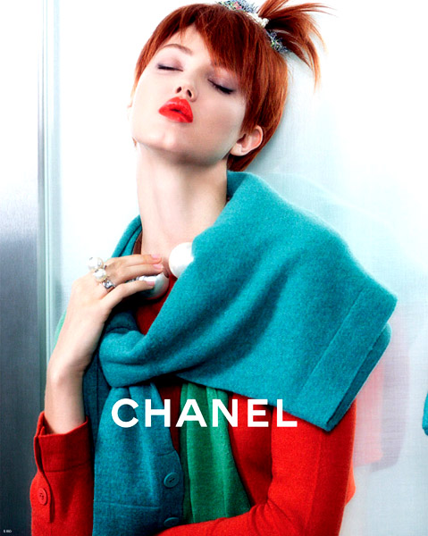Lindsey Wixson  for CHANEL
