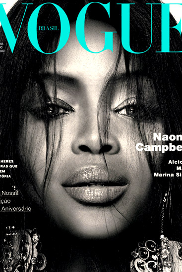 Naom Campbell   -   Vogue Brazil