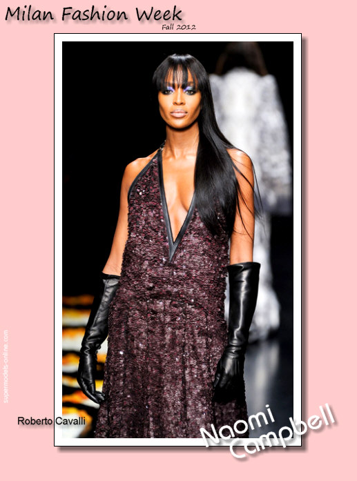 Naomi Campbell for Roberto Cavalli